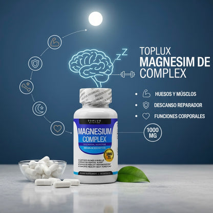 Magnesio Complex™ | 8 fuentes de máxima absorción 💊