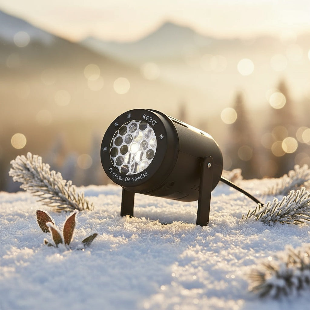 Proyector Navideño Portátil | Show luminoso 🎄