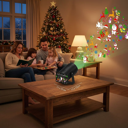 Proyector Navideño Portátil | Show luminoso 🎄